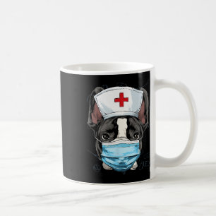 Taza De Café Bulldog francés Er Enfermera Rn Lpn Enfermera Vida