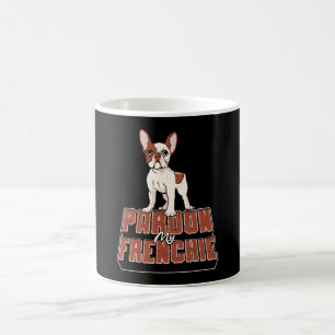 Taza De Café Bulldog francés indulto a mi francesa