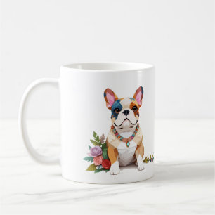 Taza De Café Bulldog francés juguetón Adorable divertido animal