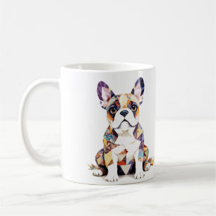 Taza De Café Bulldog francés juguetón Adorable divertido animal