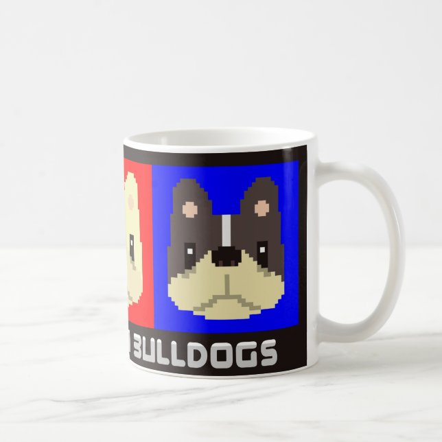 Taza De Café Bulldog francés Mug (Derecha)