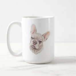 Taza De Café Bulldog francés Mug | 15 oz