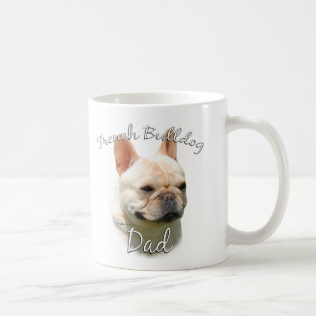 Taza De Café Bulldog francés papá 2 (Derecha)