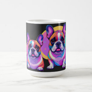 Taza De Café Bulldog Francés Popart