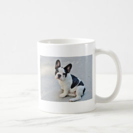Taza De Café bulldog francés sentado