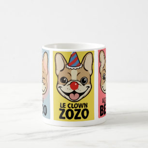 Taza De Café Bulldog Francés Tres Estados de Ánimo