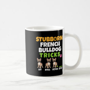 Taza De Café Bulldog francés trucos I Perro Lover I Fun Frenchi