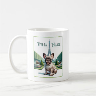 Taza De Café Bulldog francés Vive la France