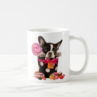 Taza De Café Bulldog francés y dulce