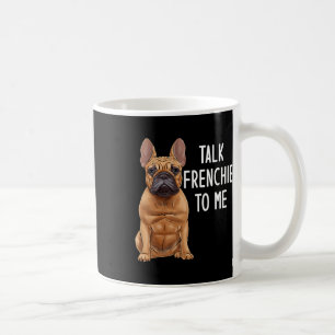Taza De Café Bulldog habla franchute a mí 