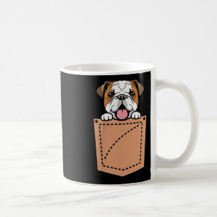 Taza De Café Bulldog inglés Pocket Dog