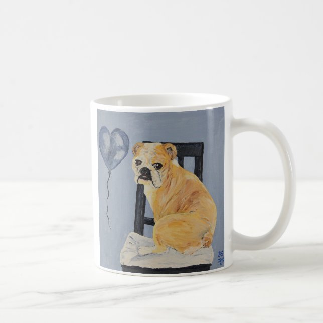 Taza De Café Bulldog Madeline (Derecha)