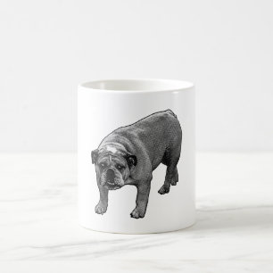 Taza De Café Bulldog Merry Dot Brew