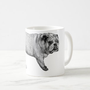 Taza De Café Bulldog Noel Mug