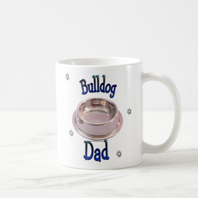 Taza De Café Bulldog Papá (Derecha)