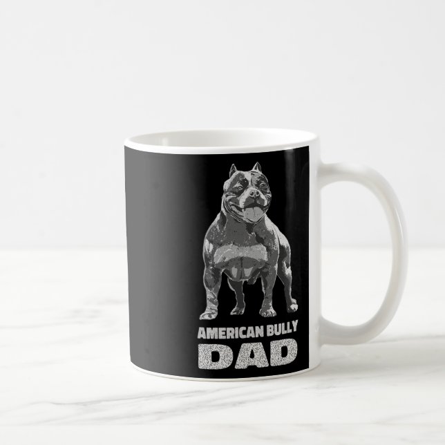 Taza De Café Bulldog Perro Amante Americano (Derecha)