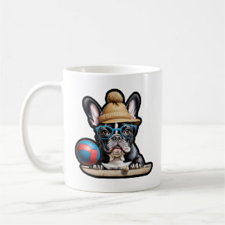 Taza De Café Bulldog Pétanque Bonjour [DIVERTIDO!] - Café Mug