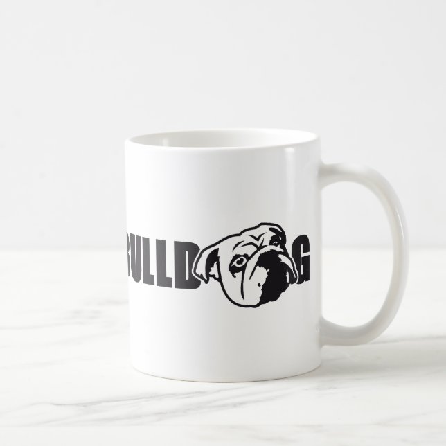 Taza De Café Bulldog v2 1c (Derecha)