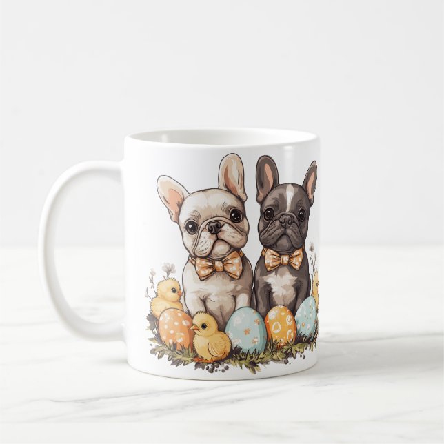 Taza De Café Bulldoges de Pascua (Izquierda)