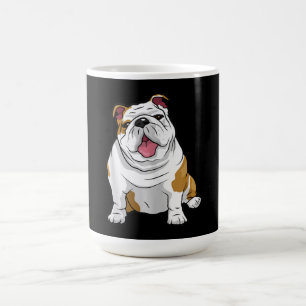 Taza De Café Bulldoges ingleses sorprendentes perros de Bulldog