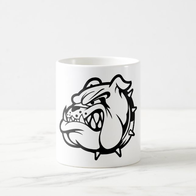 Taza De Café Bulldoges Mascot Mug (Centro)