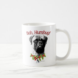 Taza De Café Bullmastiff Bah Humbug