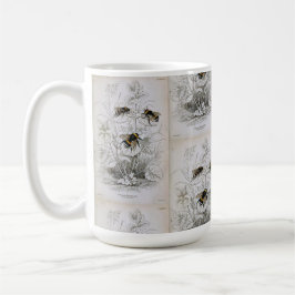 Taza De Café Bumble Bee Botanical