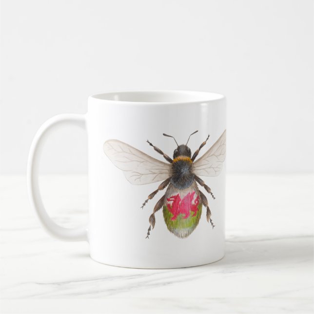 Taza De Café Bumblebee galés (Izquierda)
