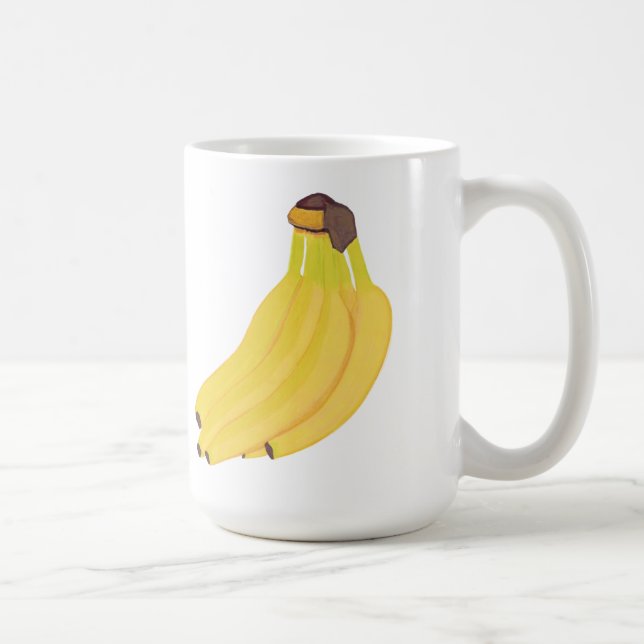 Taza De Café Bunch of Yellow Bananas (Derecha)