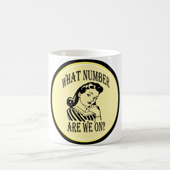 Taza De Café Bunco qué número es nosotros en #2 (Centro)