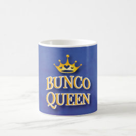 Taza De Café Bunco Queen Yellow Gold Crown