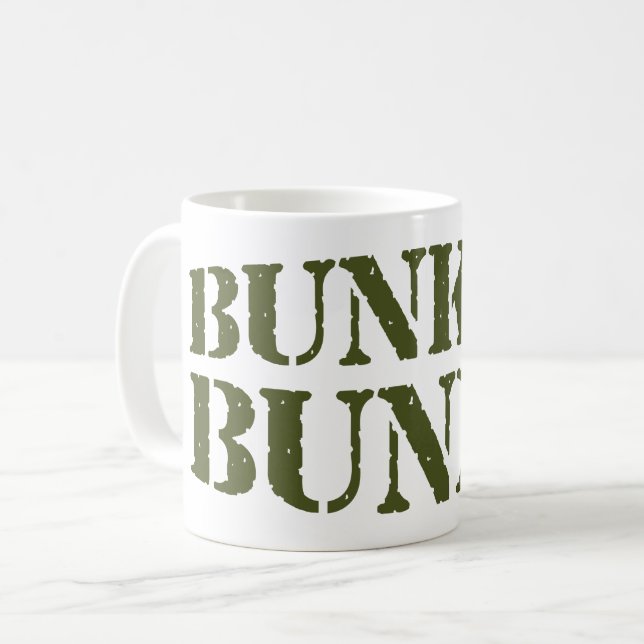 TAZA DE CAFÉ BUNKER BUNNY (Anverso izquierdo)