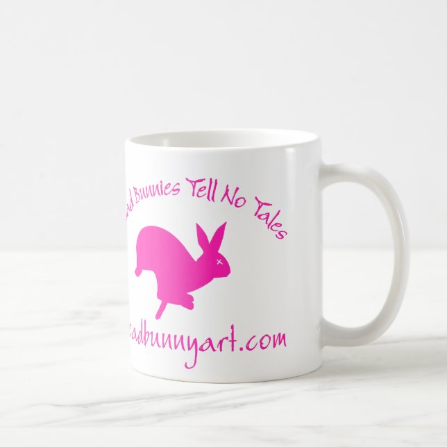 Taza De Café bunnies2_pink muerto (Derecha)