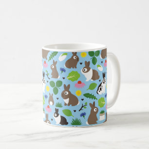 Taza De Café Bunnies Y Sus Tratamientos