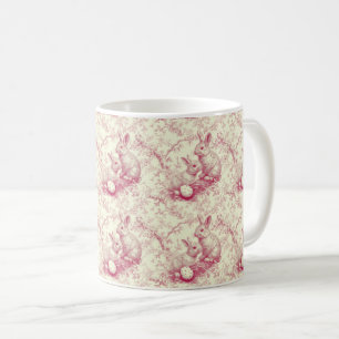 Taza De Café Bunny Bliss Mugs: Serenidad de Pascua