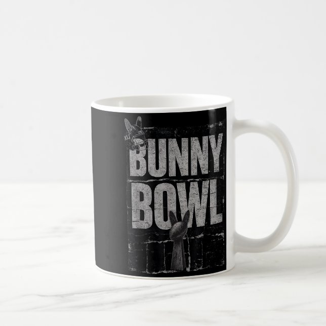 Taza De Café Bunny Bowl Funny Halftime Show 2026  (Derecha)