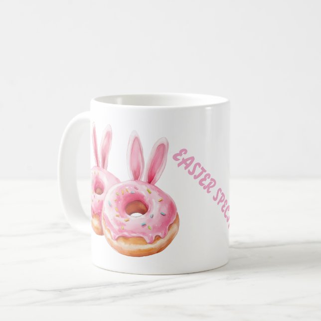 Taza De Café Bunny Donut Delight (Anverso izquierdo)