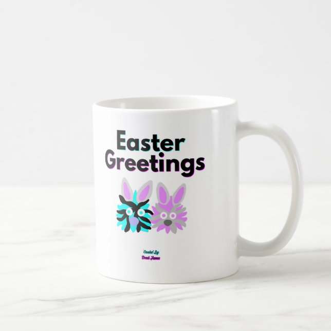 Taza De Café Bunny Fuzzies Coffee Mug (Derecha)