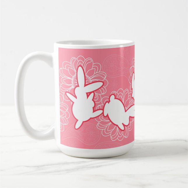 Taza De Café Bunny Hop Classic Mug (Izquierda)