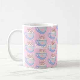 Taza De Café Bunny Latte Con Canela