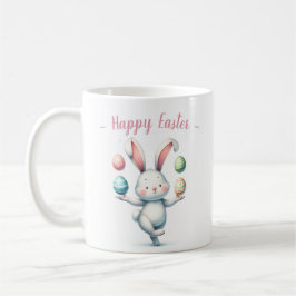 Taza De Café Bunny Malabarismos Huevos de Pascua