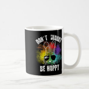 Taza De Café Bunny no se preocupe por ser tetas de conejitos