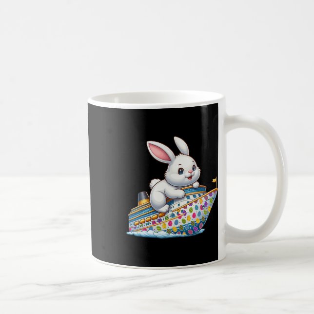 Taza De Café Bunny On Cruise Ship Easter Eggys Disfraces Niños  (Derecha)
