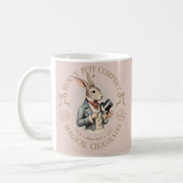 Taza De Café Bunny Puff Company Vintage Rabbit Gentleman