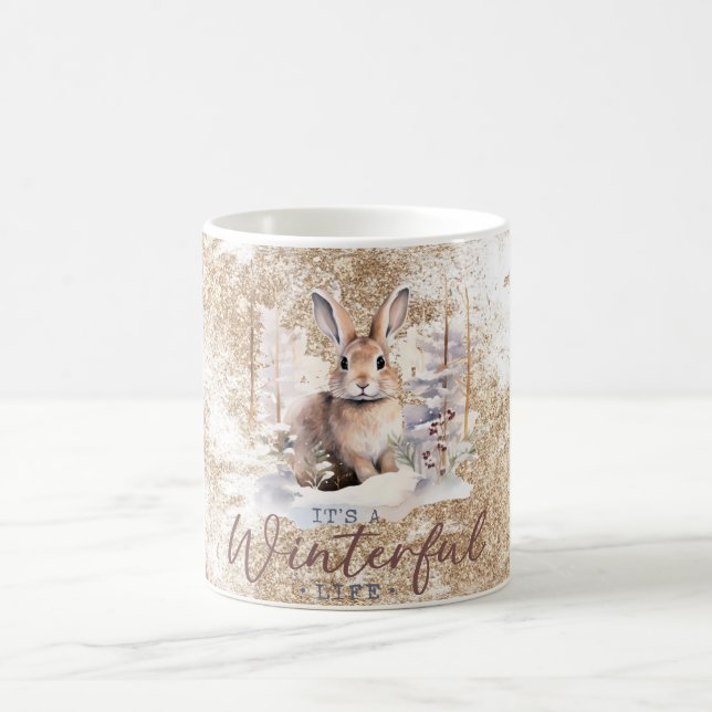 Taza De Café Bunny Winterful Life Mug (Centro)