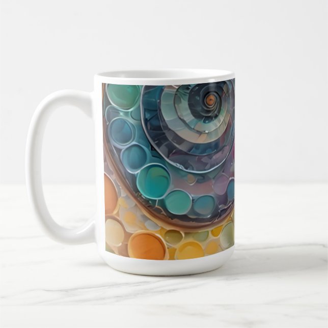 Taza De Café bunt und modern, Dekokissen (Izquierda)