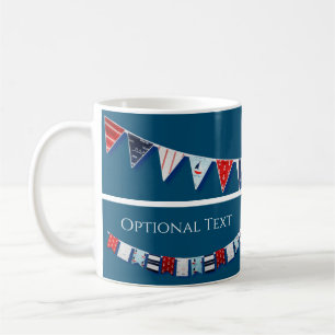 Taza De Café Bunting Nautical