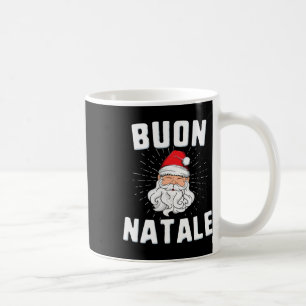 Taza De Café Buon natale christmasitaly santa babbo italiano
