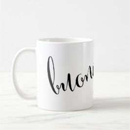 Taza De Café buongiorno Good Morning Mug italiano