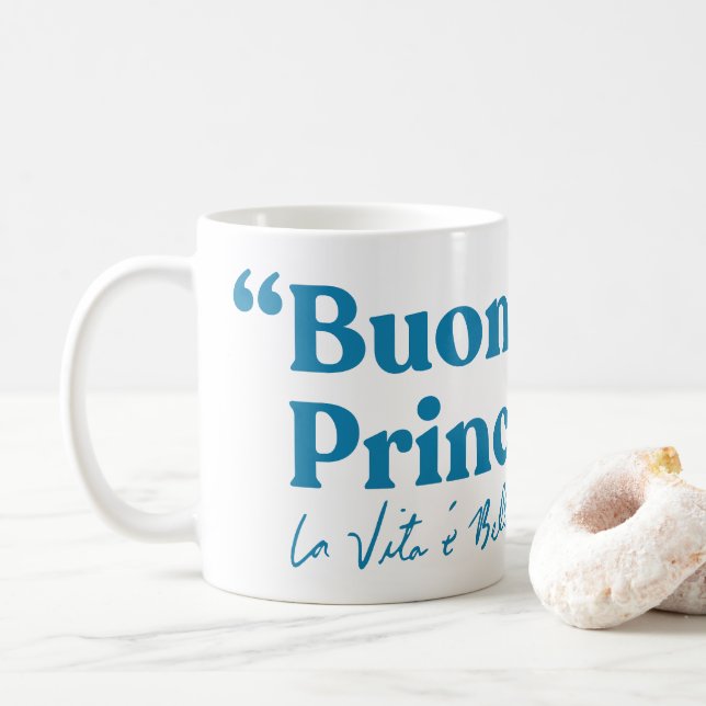 Taza De Café Buongiorno Principessa (Con donut)